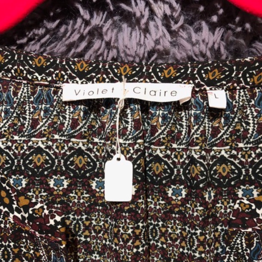 Flowy Boho Blouse - Picture 3 of 4
